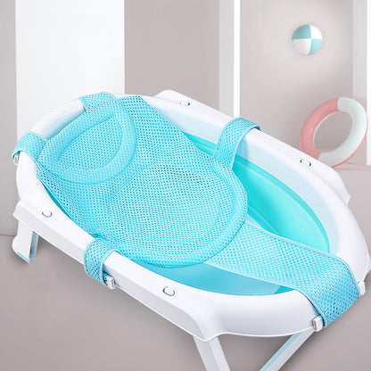 Sliding Pad for Tub with Net Pocket and Rack Support - MAMTASTIC