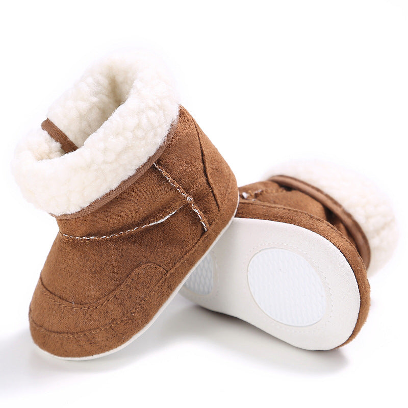 Soft Sole Baby Booties for First Walkers - Anti-Slip Shoes for Toddlers - MAMTASTIC