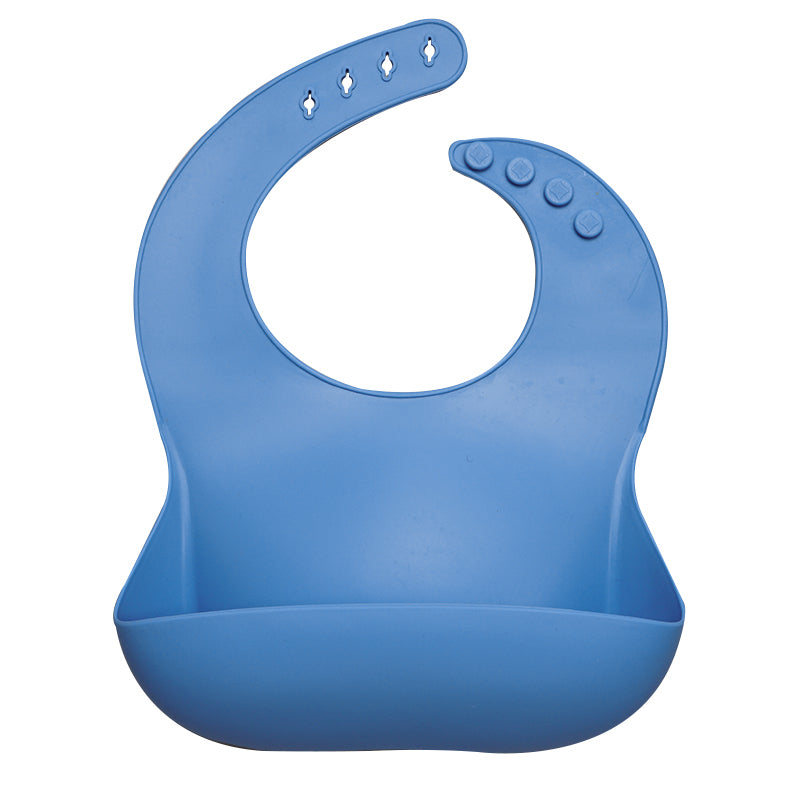 Waterproof Silicone Bib with Food Catcher for Babies - MAMTASTIC