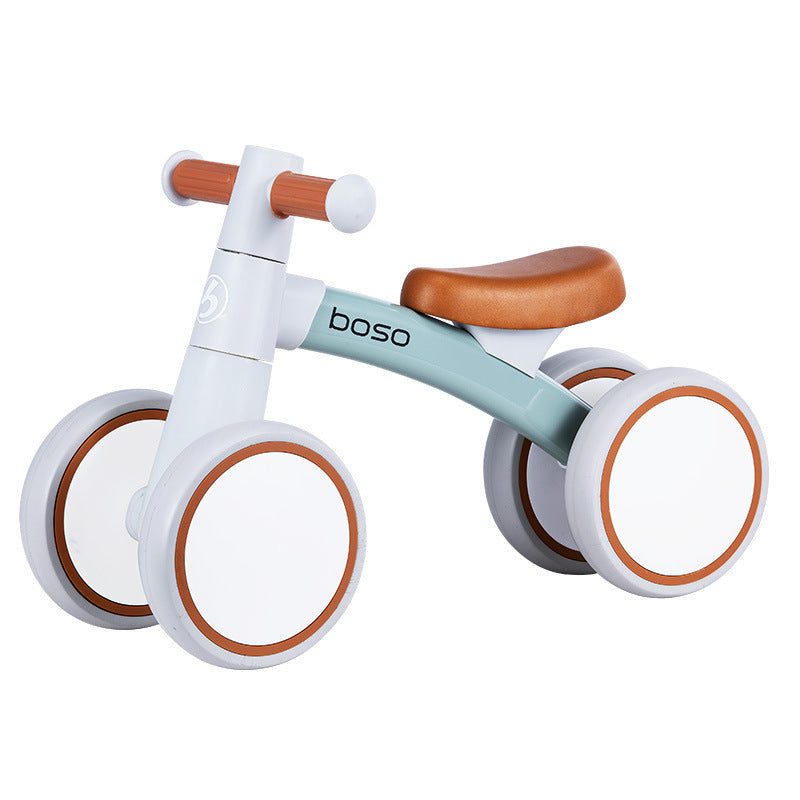 Adjustable Balance Bike For Toddlers - Four Wheel Tea Jade - CJYD182491003CX