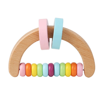 Set Of Wooden Baby Rattles - Semicircle Rattle - CJYD232931003CX