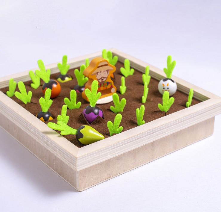 Wooden Vegetable Memory Game - MAMTASTIC