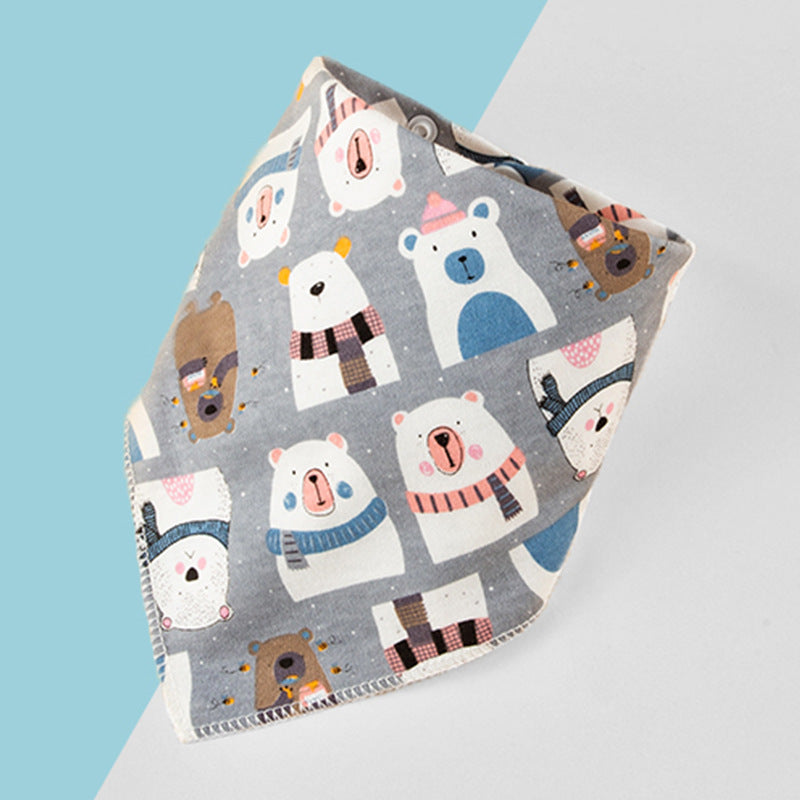 Bandana Bib for Baby Boys and Girls with Pocket - MAMTASTIC