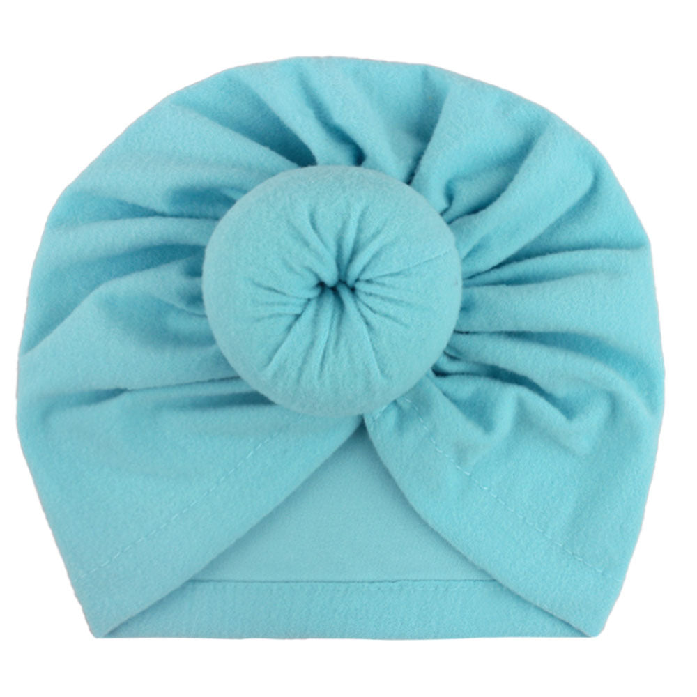 Baby Turban Hat: Soft Cotton & Knotted Design - MAMTASTIC