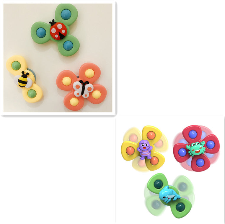 Baby Spinner Toys with Suction Cups - Sensory Toys for Infants and Toddlers