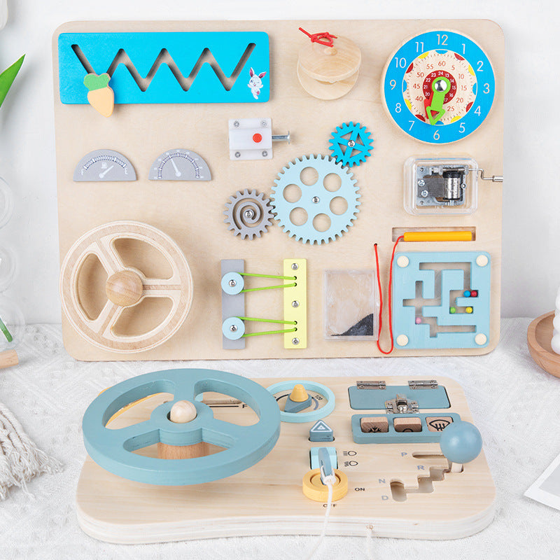 Wooden Sensory Toy for Early Learning and Development