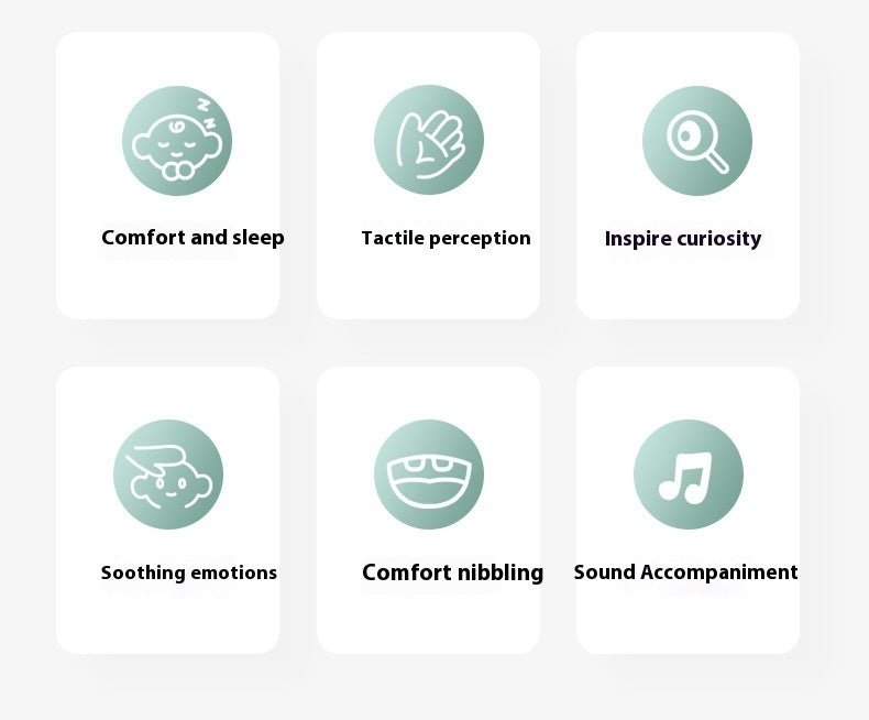 Baby Comfort Toy for Car Seat and Crib