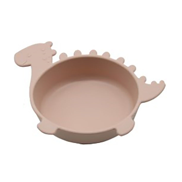 Children's Anti-Fall Suction Silicone Dinosour Bowl - MAMTASTIC