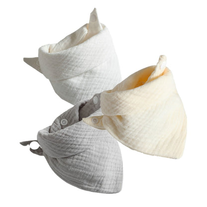 Cotton Baby Saliva Towel Handkerchief Bib - MAMTASTIC