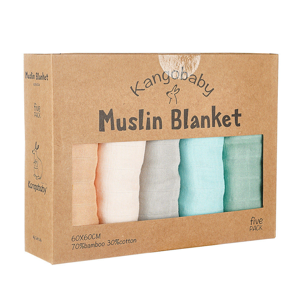 Muslin Cloth 5 Pack - MAMTASTIC