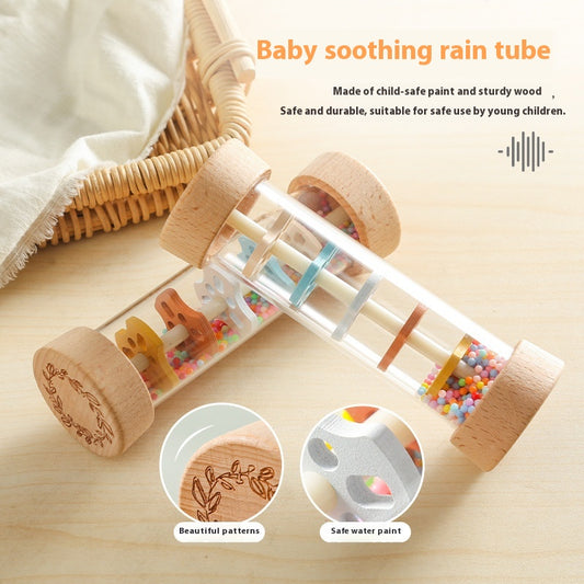 Soothing Rain Sounds Baby Rattle for Calming Infants