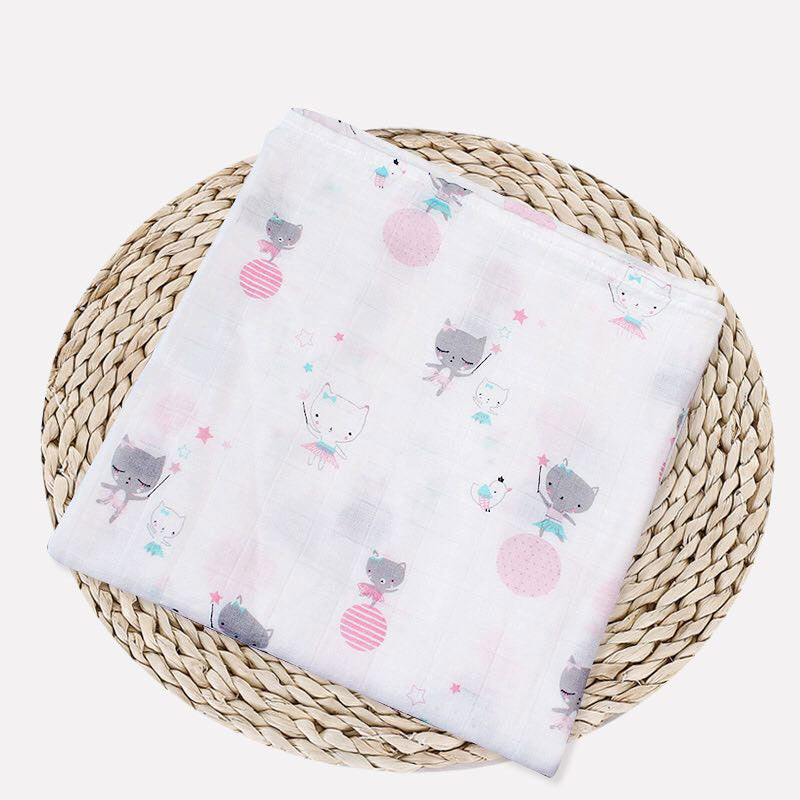 Soft and Breathable Muslin Swaddle Blankets for Newborns - MAMTASTIC