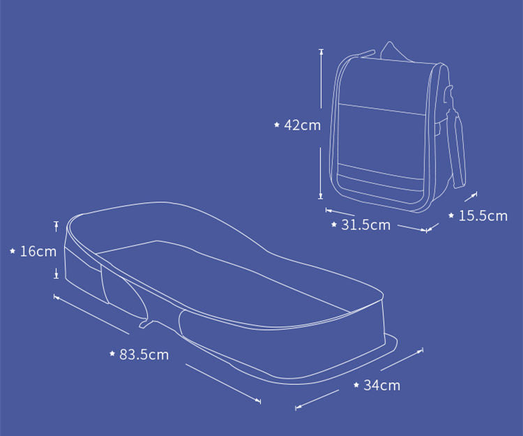 Portable Shoulder Bag Cot - MAMTASTIC