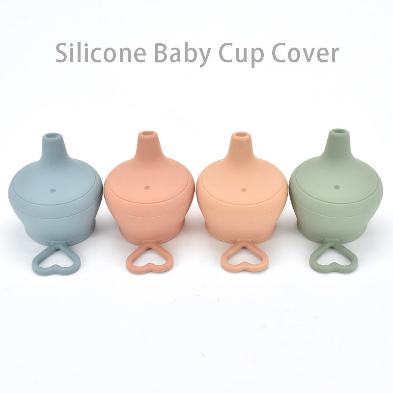 Silicone Baby Cup Lid Splash-proof BPA Free Feeding Cover - MAMTASTIC