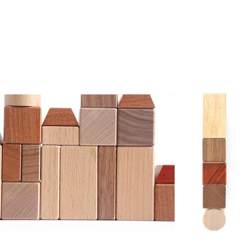 Durable and Engaging Wooden Toy Set for City Construction