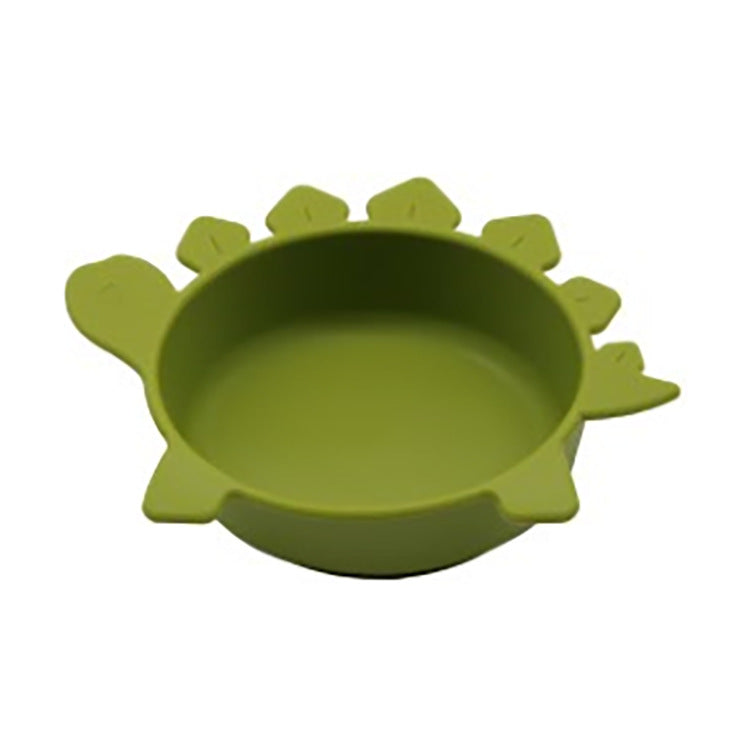 Silicone Suction Bowl for Babies - Non-Slip, Easy Clean, Dinosaur Design - MAMTASTIC