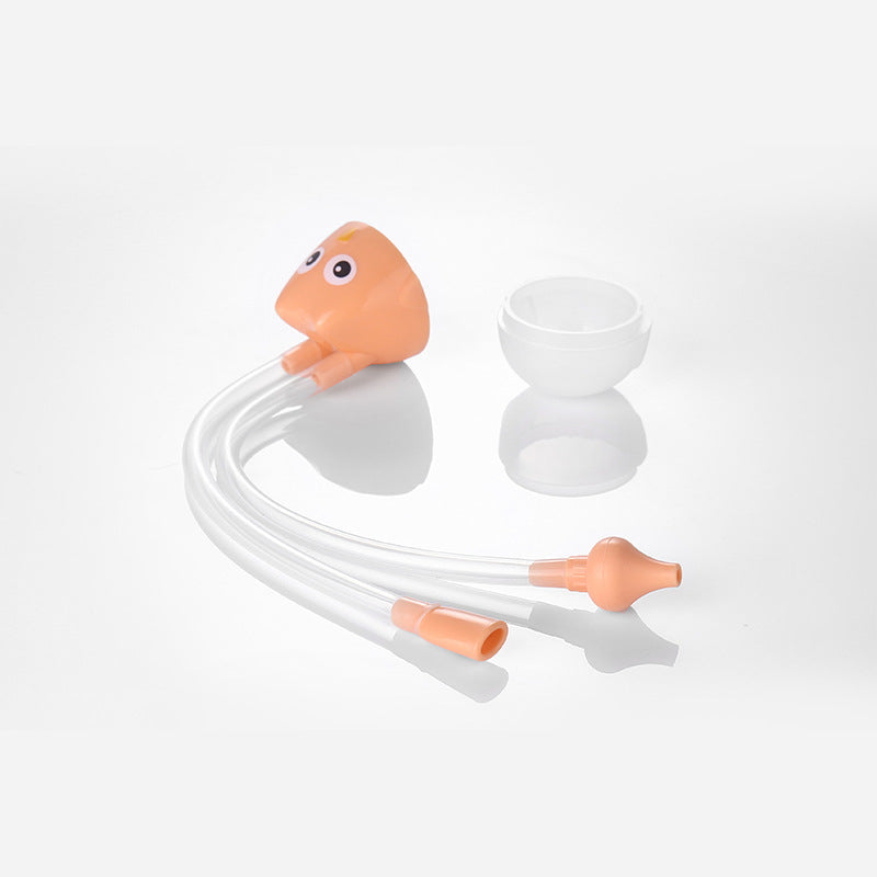 Baby Nasal Aspirator with Owl Design - Gentle and Effective - MAMTASTIC