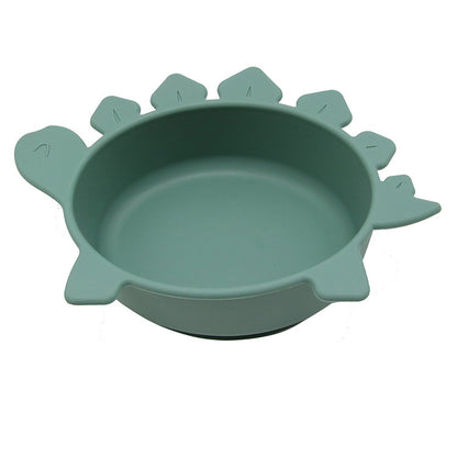 Silicone Suction Bowl for Babies - Non-Slip, Easy Clean, Dinosaur Design - MAMTASTIC