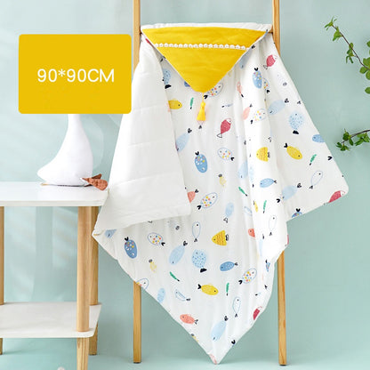 Pure Cotton Quilt for Newborn Baby - Suitable for Spring, Summer, and Autumn - MAMTASTIC