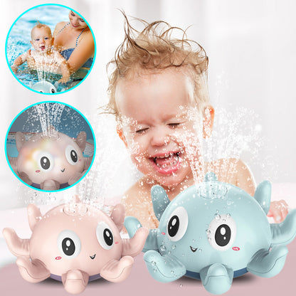 Childrens Automatic Water Spray Bath Toy with Flashing Lights - MAMTASTIC