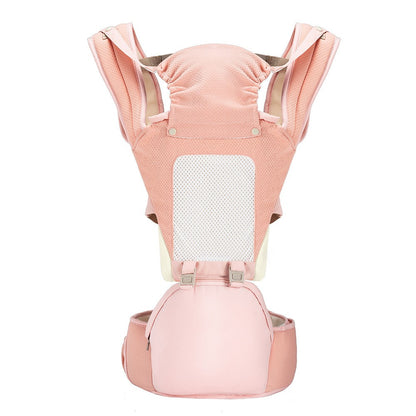 Breathable Cotton Baby Carrier with Seat - MAMTASTIC