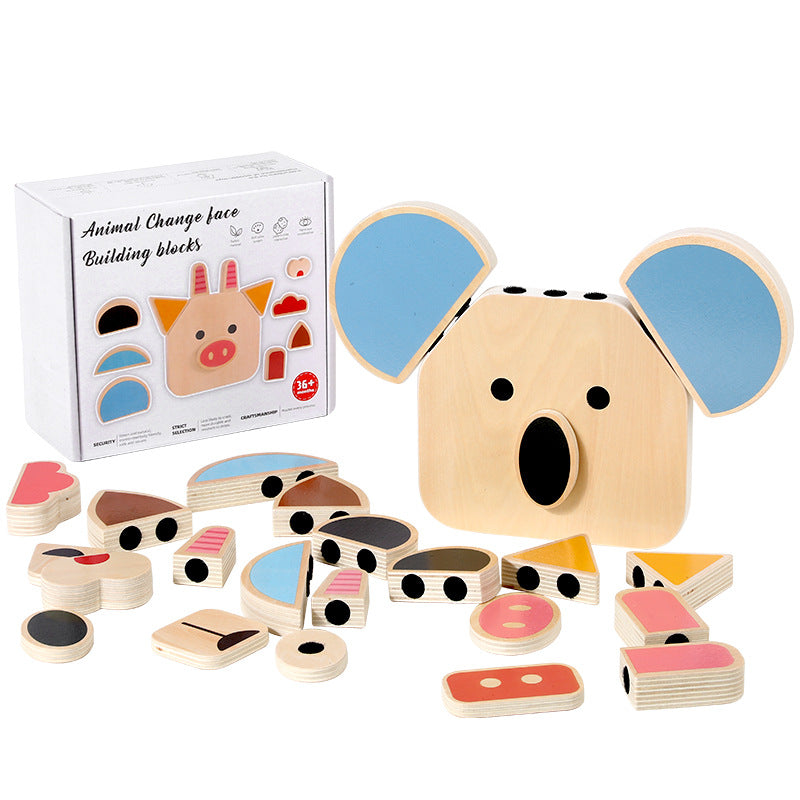 Best Educational Building Blocks for Preschoolers - Face Matching Game