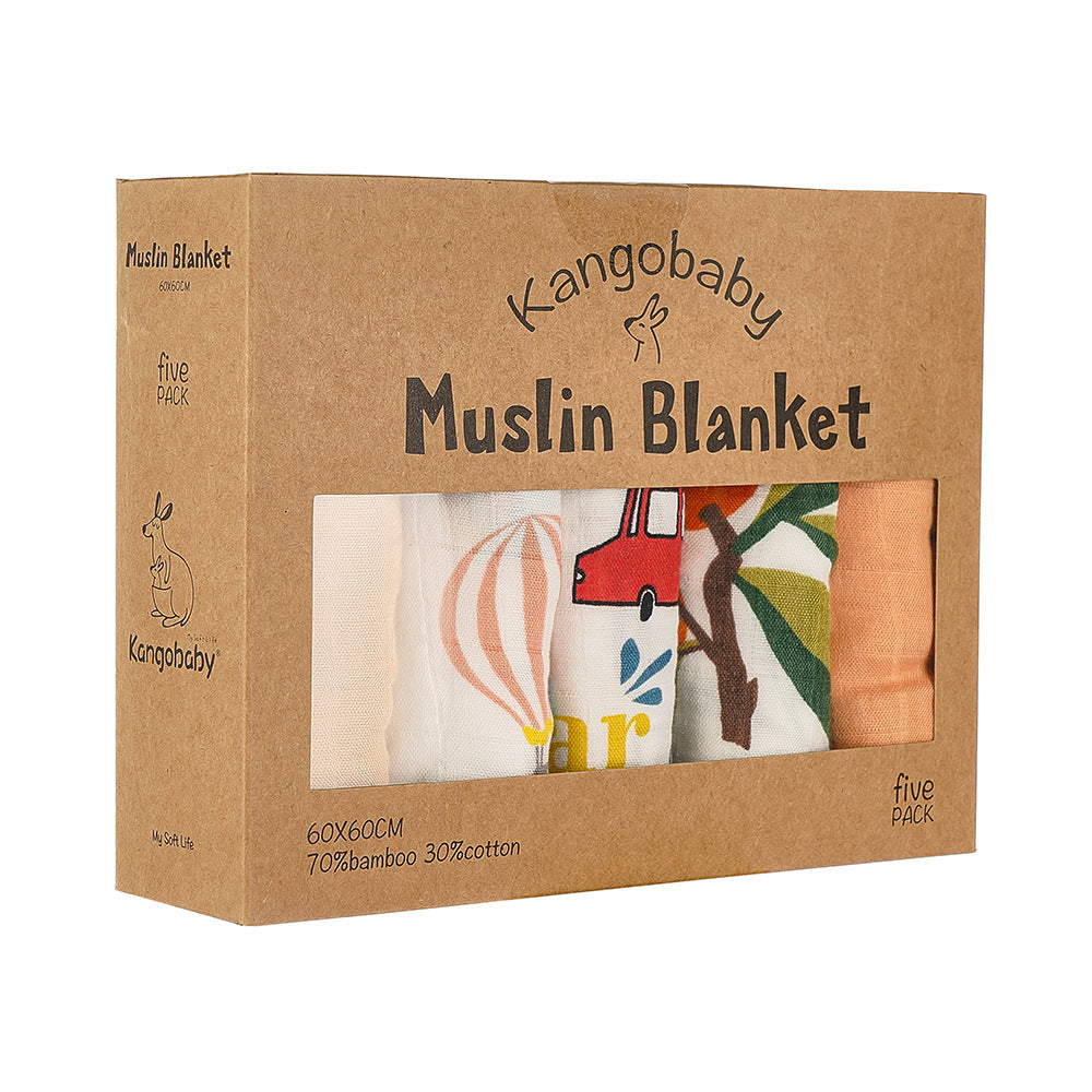 Muslin Cloth 5 Pack - MAMTASTIC