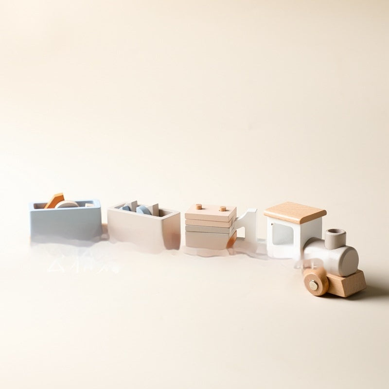 Commemorative Train Building Blocks Children's Educational Toys