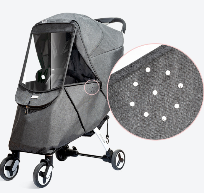Universal Stroller Windshield Cover for Rain and Winter Warmth Protection - MAMTASTIC