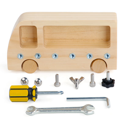 Concentration Training Wooden Screw Toys - MAMTASTIC