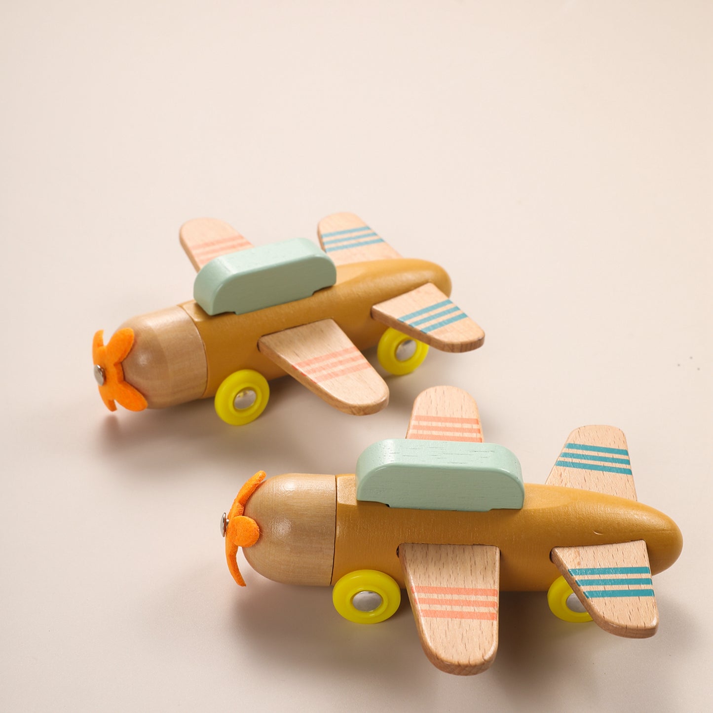 Creative Children's Wooden Small Aircraft Toy Model
