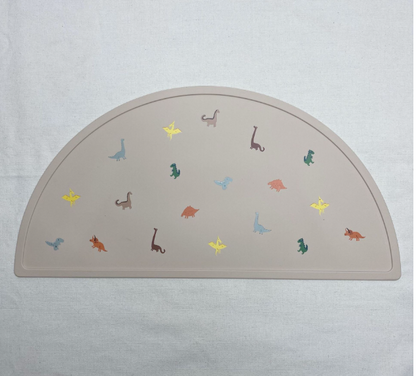 Silicone Placemat for Babies with Cute Designs - Non-Slip and Easy to Clean - MAMTASTIC