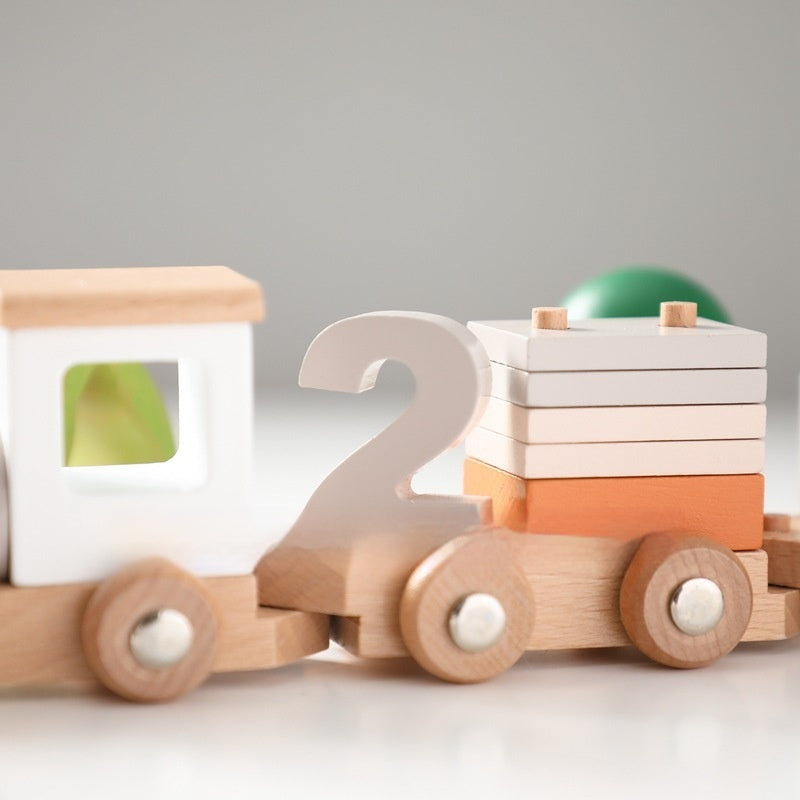 Commemorative Train Building Blocks Children's Educational Toys