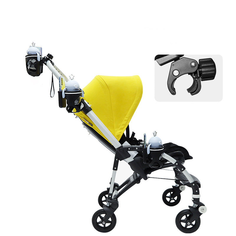 Universal Stroller Cup Holder Fits Almost Any Stroller Black