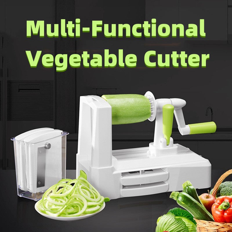 Kitchen Hand-operated Multi-Functional Vegetable Cutter Rust Resistant Manual Slicer - MAMTASTIC